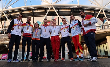 Medallistas Mundial Atletismo Paralímpico Londres 2017