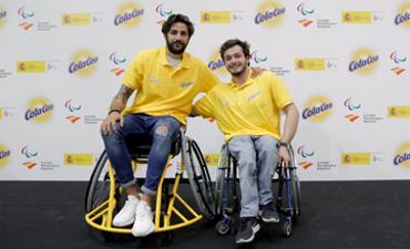 Ricky Rubio y Dani Stix dan la bienvenida a Cola Cao como patrocinador del Equipo Paralímpico Español