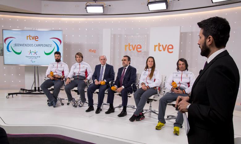 Visita a RTVE