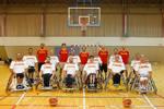 La selaección española de baloncesto en silla de rueds