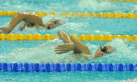 Competición de natación
