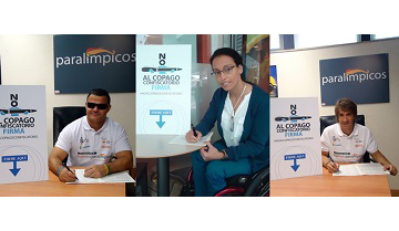 Los deportistas paralímpicos firman contra el copago confiscatorio