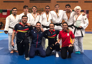 Los judokas y técnicos españoles