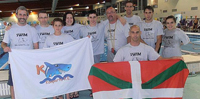 Nadadores del Komporta K.E., campeón por clubes