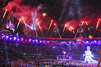 Ceremonia de inaguracion de los Juegos Paralímpicos Londres 2012