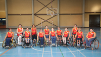 La selección femenina de baloncesto en silla de ruedas