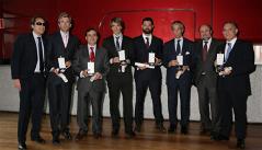 Algunos de los premiados en Madrid