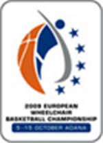 Logotipo del Campeonato de Europa de Baloncesto en Silla de Ruedas 2009.