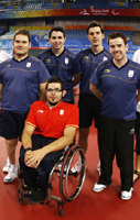 Jordi Morales, Jorge Cardona, José Manuel Ruiz, Álvaro Valera y Tomás Piñas