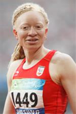 Eva Ngui en los Juegos de Pekín 2008