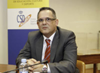 Ángel Luis Gómez, presidente de la FEDC